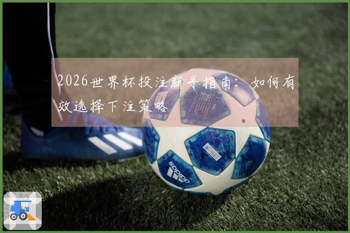 2026世界杯投注新手指南：如何有效选择下注策略